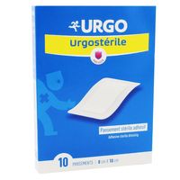 URGOSTERILE PANS ADH STRCOMP 7X10CM B/1