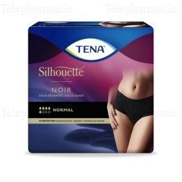 TENA SILHOUETTE NOIR NORMAL MEDIUM 38-46 B/10