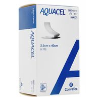 AQUACEL Mèche hydrofibre 2,5x40cm B/10