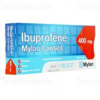 IBUPROFENE CO 400mg MYLAN Cpr Plq/12