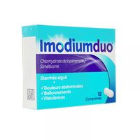 IMODIUM Duo 12 comprimés