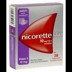 Nicoretteskin 10 mg/16 heures