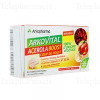 ARKOVITAL ACEROLA BOOST Cpr croq B/24