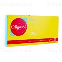 OLIGOSOL Zn Sol buv en amp 28Amp/2ml