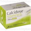 Calcidose vitamine d3 500 mg/400 ui