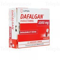 DAFALGAN 1000mg Gél Plq/8