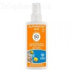 ALPHANOVA Sun Lait solaire bio SPF50 spray 125g