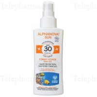 ALPHANOVA Sun Format voyage SPF 30 visage et corps spray 90g