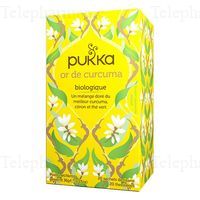 PUKKA Infusion Or de curcuma x20