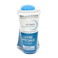 BIODERMA Atoderm mains crème réparatrice 2 tubes 2x50ml