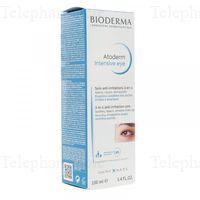 BIODERMA Atoderm Intensive eye Soin anti-irritation 3en1 tube 100ml