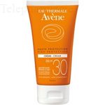 Solaire crème haute protection peaux sensibles sèches spf30 50ml