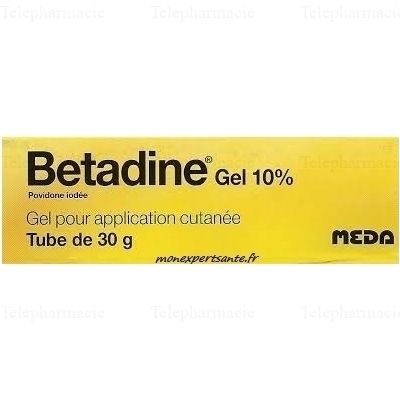 Bétadine 10% gel Tube de 30 g