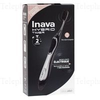 INAVA Brosse à dent hybrid timer noir