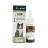 BIOCANINA Huile de chanvre 5% pour chat 15ml