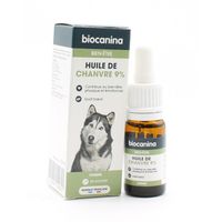 BIOCANINA Huile de chanvre 5% pour chien 15ml