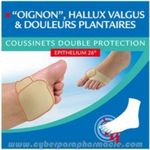 Coussinets double protection oignon et douleurs plantaires Taille S
