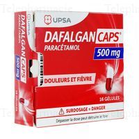 DAFALGANTABS 500MG 16 GELULE