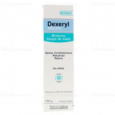 DEXERYL Specific gel-crème brûlures/coups de soleil tube 150g