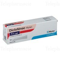 MYLAN Diclofénac 1% gel voie locale tube 50g