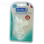 Sensation+ tétine plate col large 0-6 mois (pack 2 tétines)