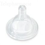 Tétines Initiation+ Easy Air silicone débit lent (1) - x 2