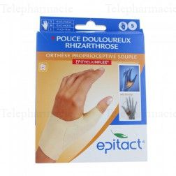 EPITACT Pouce douloureux rhizarthrose main droite taille S