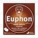 Euphon sans sucre Boîte de 70 pastilles