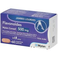 FLAVONOIDES 500MG MYLAN CPR 60