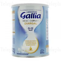 GALLIA Diargal BB expert 1er âge pot 800g