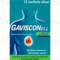 Gavisconell menthe sans sucre Boîte de 24 sachets-doses