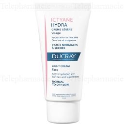 Ictyane hydra crème legere peaux normales a sèches 40ml