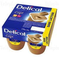 DELICAL CR S/LACTOS CAFE 200X4