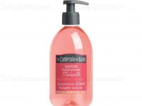 Savon traditionnel de marseille au pamplemousse rose Flacon pompe 500ml