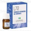 LEHNING L72 Troubles mineur du sommeil flacon 30ml