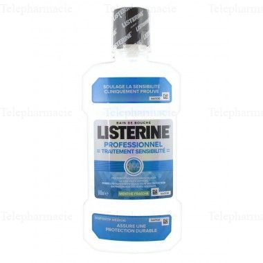 LISTERINE PROFESS Bain bch trait sensib 500ml