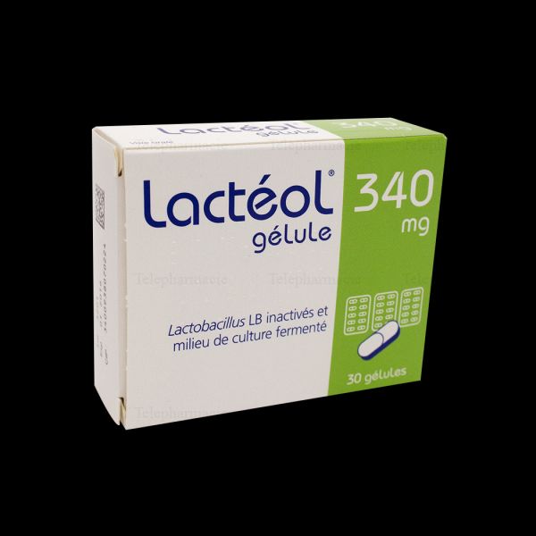 Lactéol 340 mg Boîte de 30 gélules