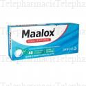 Maalox maux d'estomac goût menthe