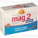 Mag 2 marin 30 ampoules de 10ml Boîte de 30 ampoules