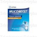 Mucomyst 200mg Boîte de 18 sachets
