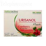 NATURACTIVE Urisanol Flash 10 gélules + 10 capsules