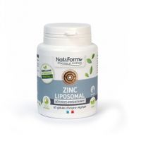 NAT & FORM Zinc Liposomal x60 gélules