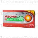 Nurofen Caps 400mg 10 capsules molles