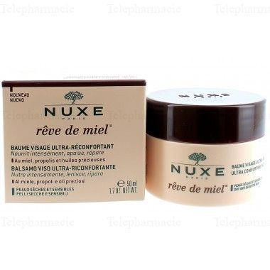 NUXE Rêve de Miel Baume visage ultra-réconfortant