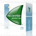 NICORETTE 2 mg sans sucre Boîte de 210 gommes