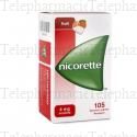 NICORETTE fruits 4 mg sans sucre