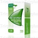 NICORETTE Menthe fraîche 4 mg sans sucre Boîte de 105 gommes