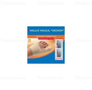 EPITACT Orthèse corrective de l'hallux valgus oignon Taille L (23 à 24.5 cm)