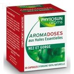 PHYTOSUN Arôms Aromadoses nez et gorge 30 capsules