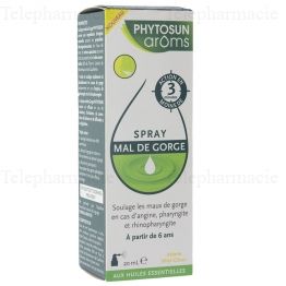 PHYTOSUN Arôms Spray gorge 15ml